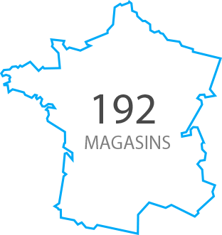 192 magasins